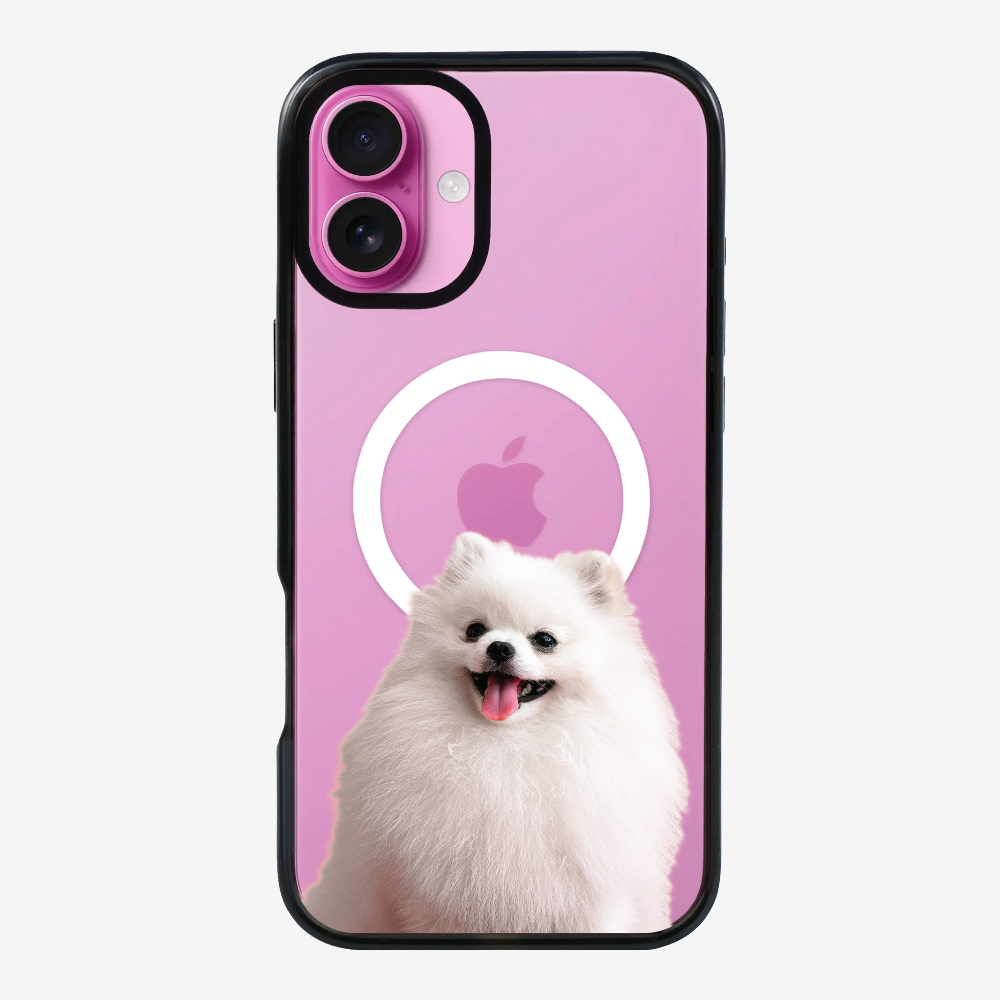 Pomeranian (Transparent) Phone Case