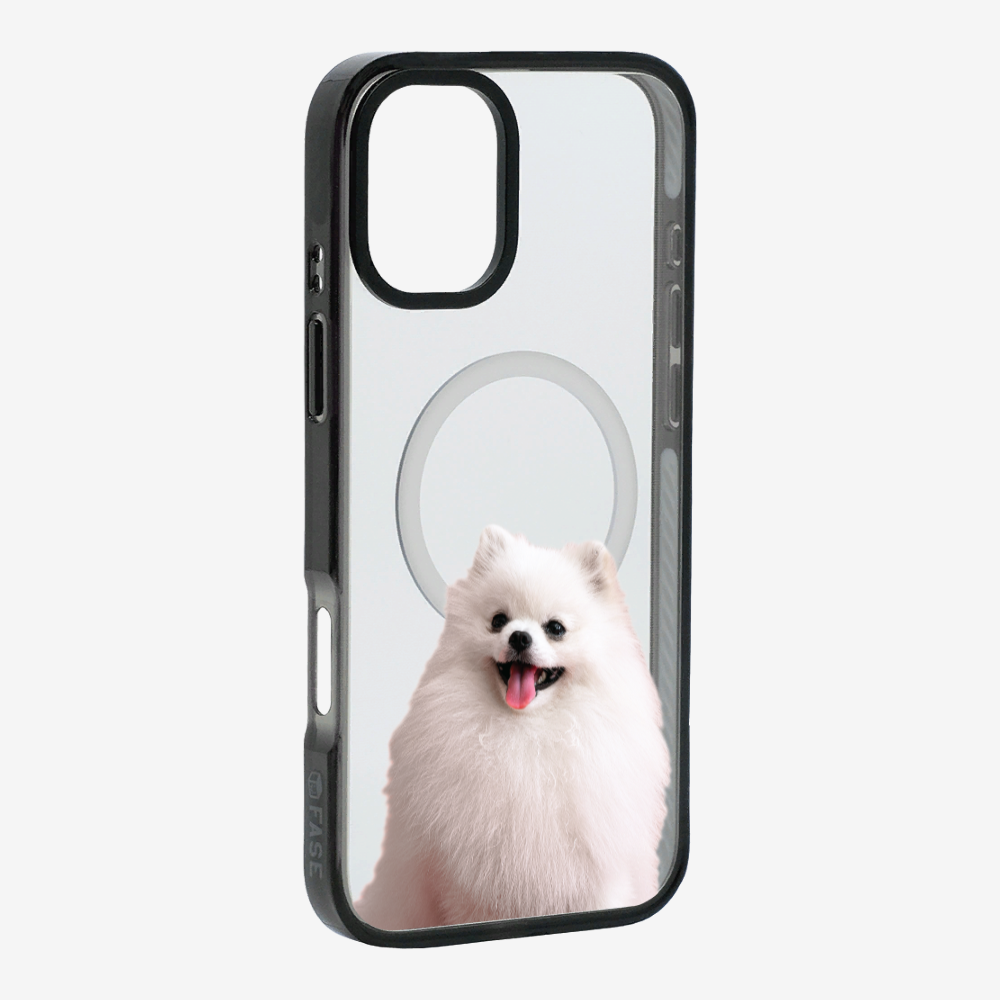 Pomeranian (Transparent) Phone Case