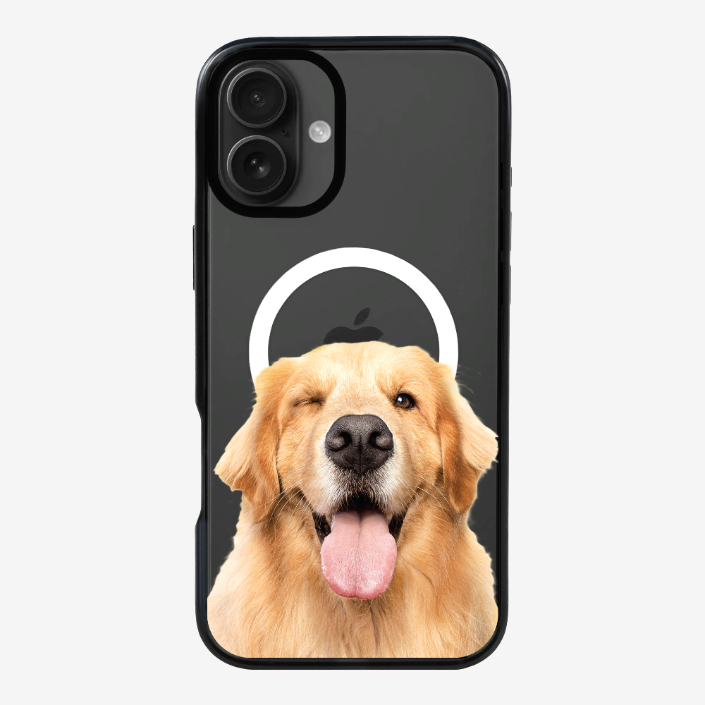 Golden Retriever (Transparent) Phone Case