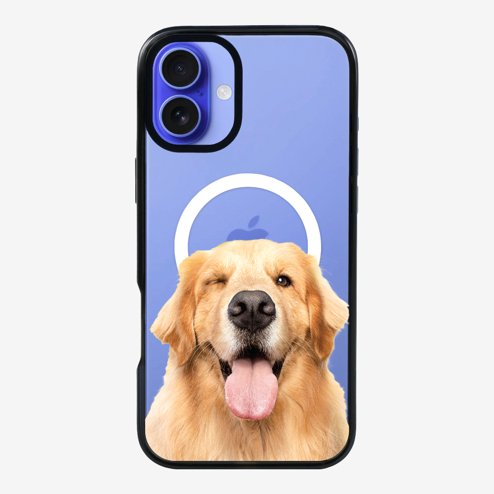 Golden Retriever (Transparent) Phone Case