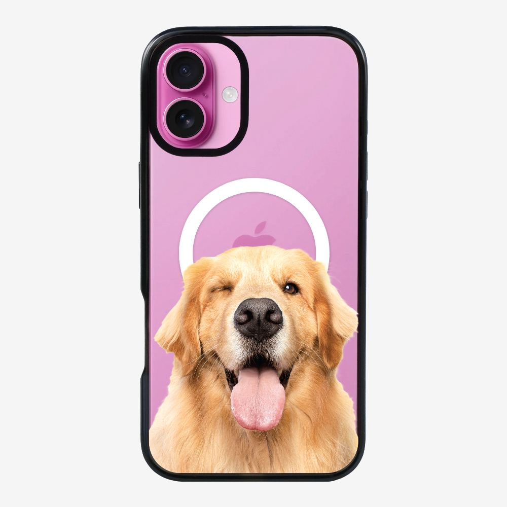 Golden Retriever (Transparent) Phone Case