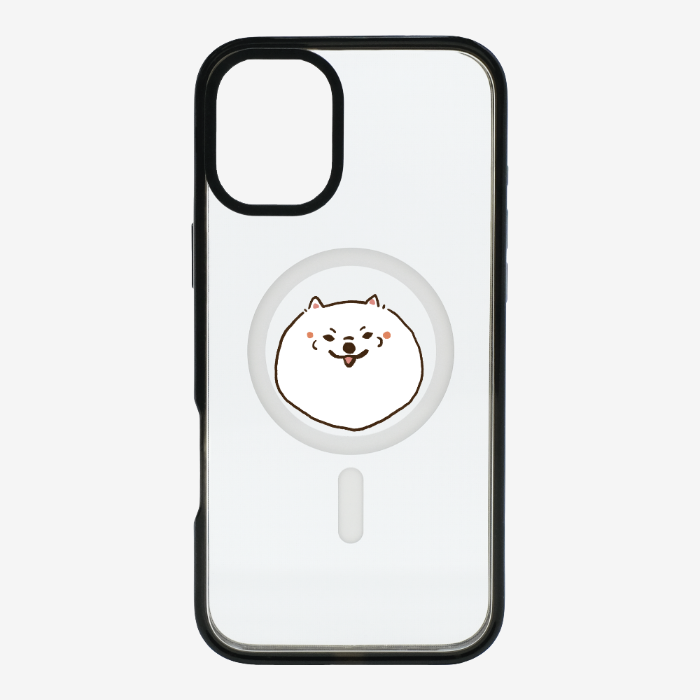 Germany White Pomeranian Phone Case