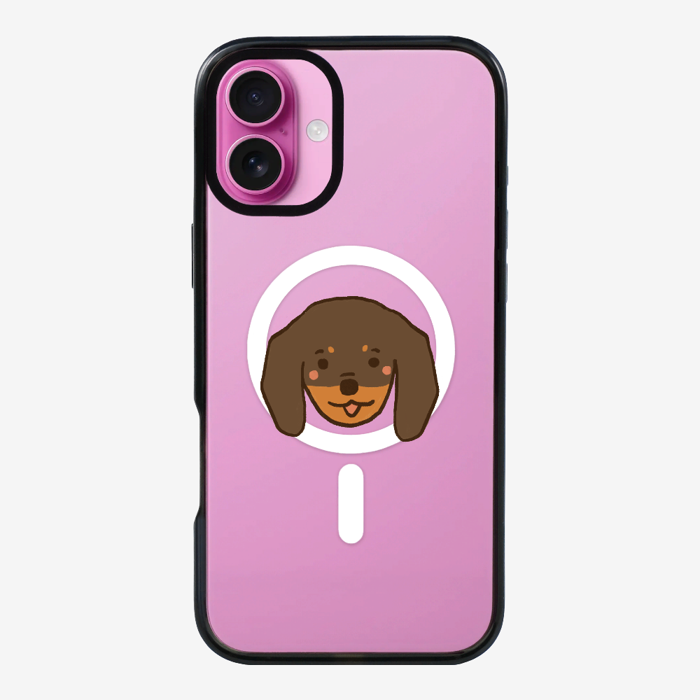 Germany Brown Dachshund Phone Case