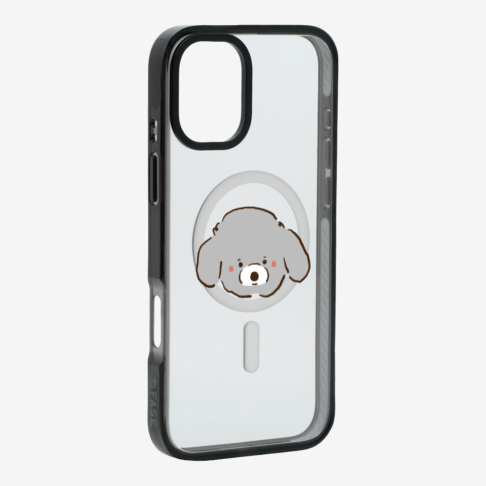 Germany Grey Poodle Phone Case