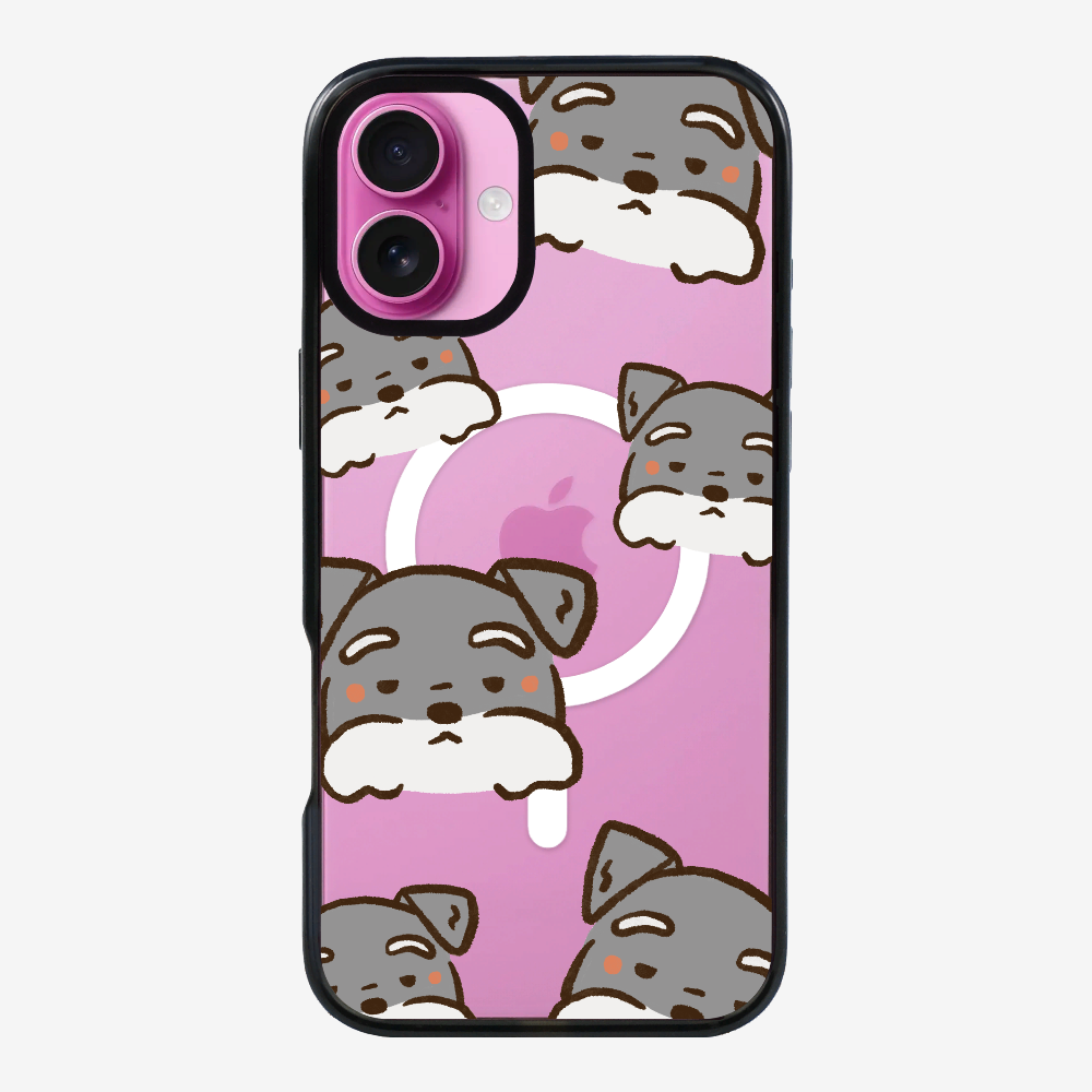 Schnauzer Wonderland Phone Case