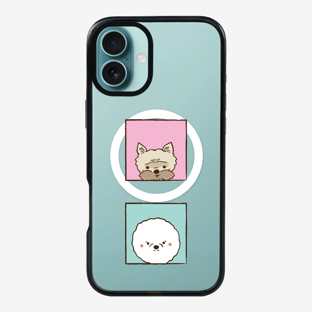 Terrier and Bichon Phone Case