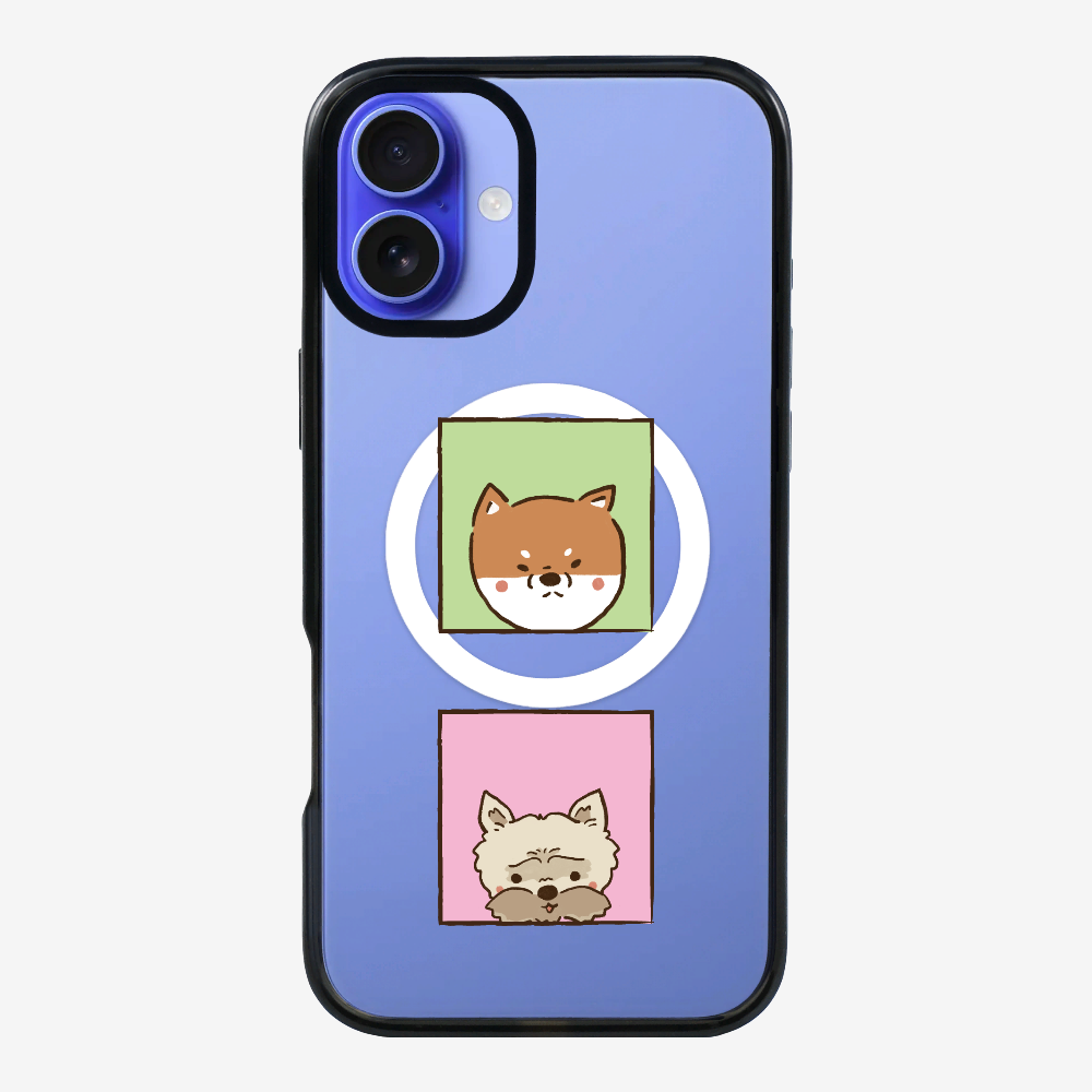 Corgi and Terrier Phone Case