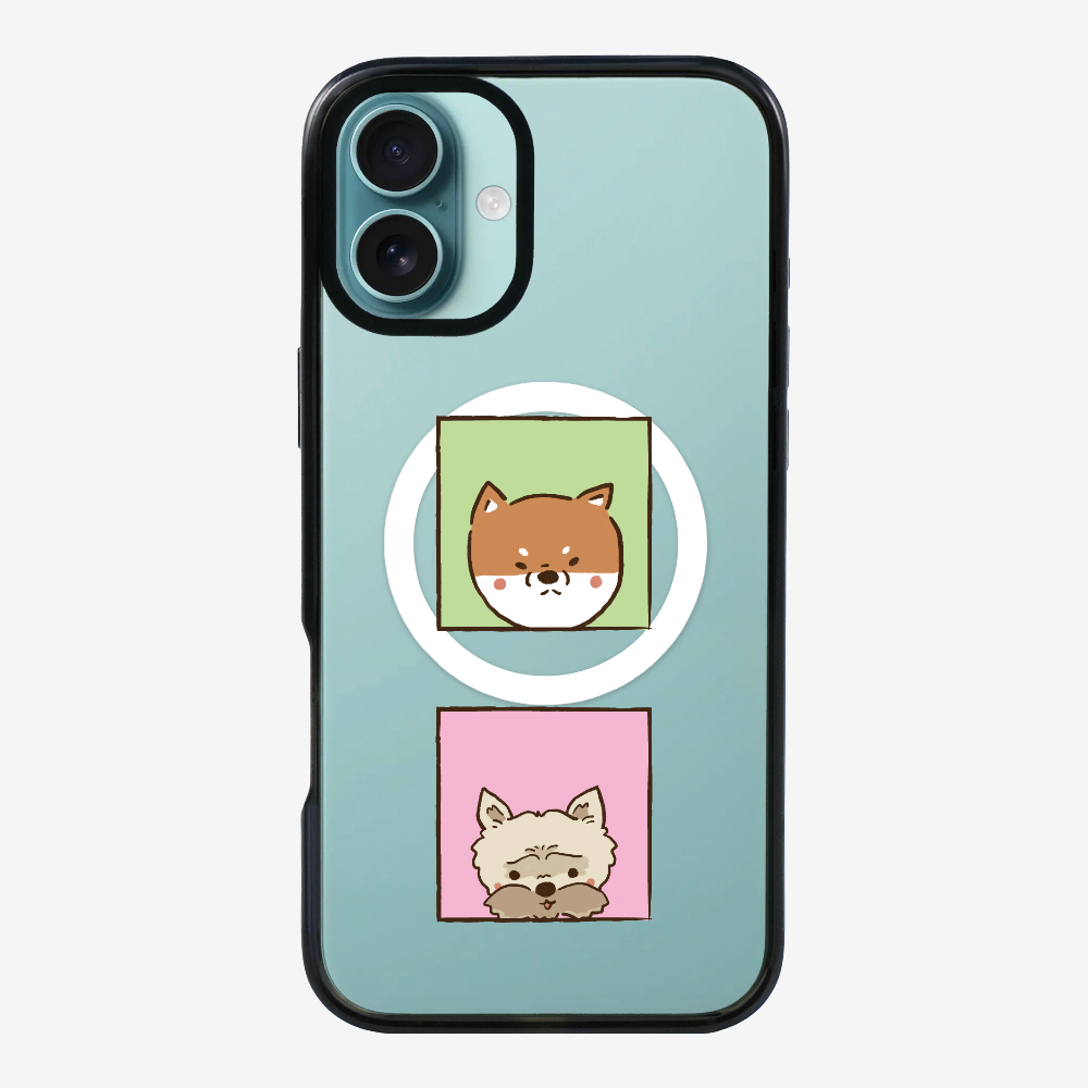 Corgi and Terrier Phone Case