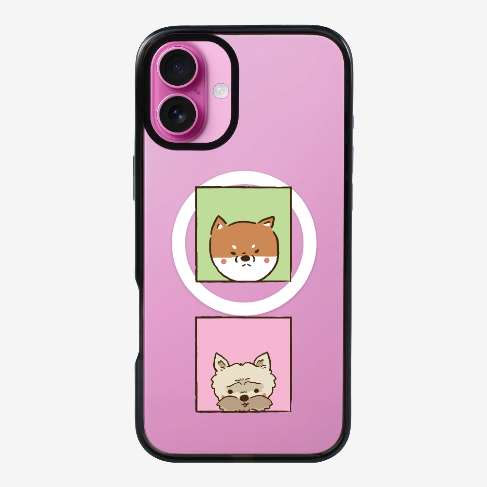 Corgi and Terrier Phone Case