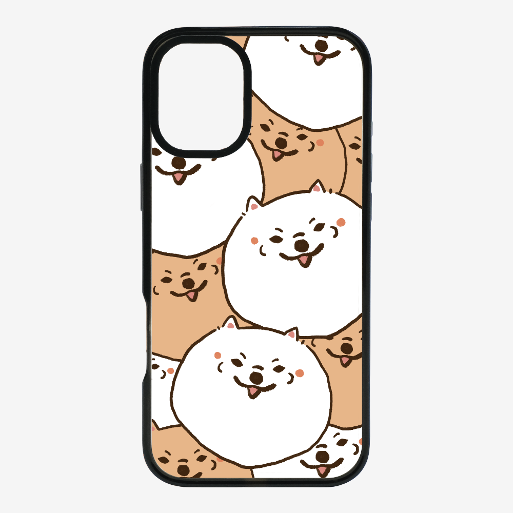 Crowded Pomeranian Phone Case