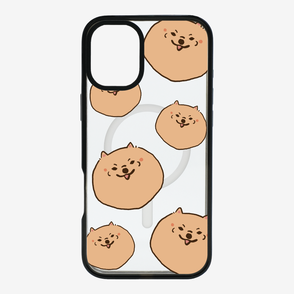 Brown Pomeranian Wonderland Phone Case