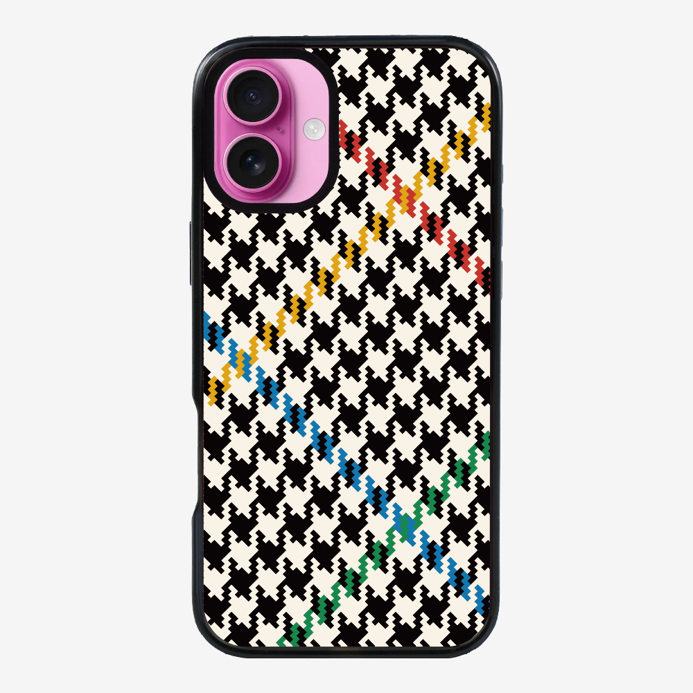 Vintage Houndstooth Phone Case