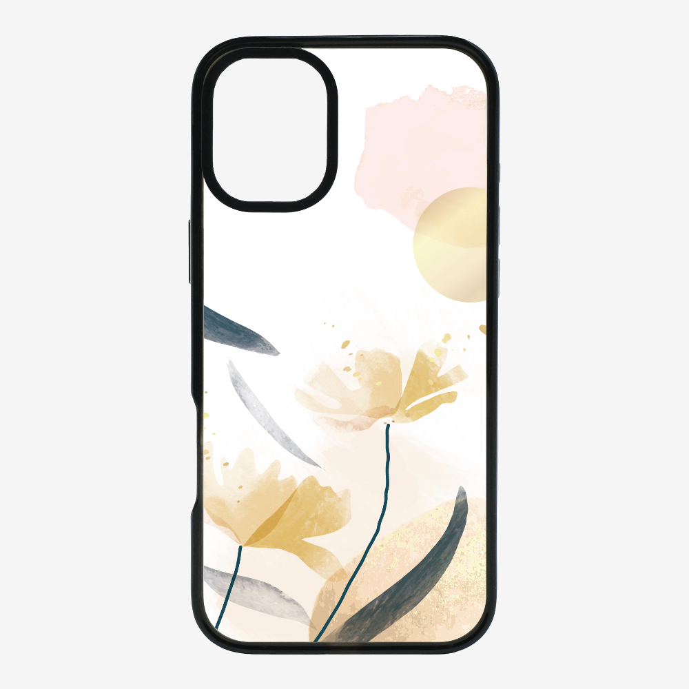 Golden Spring Floral Phone Case