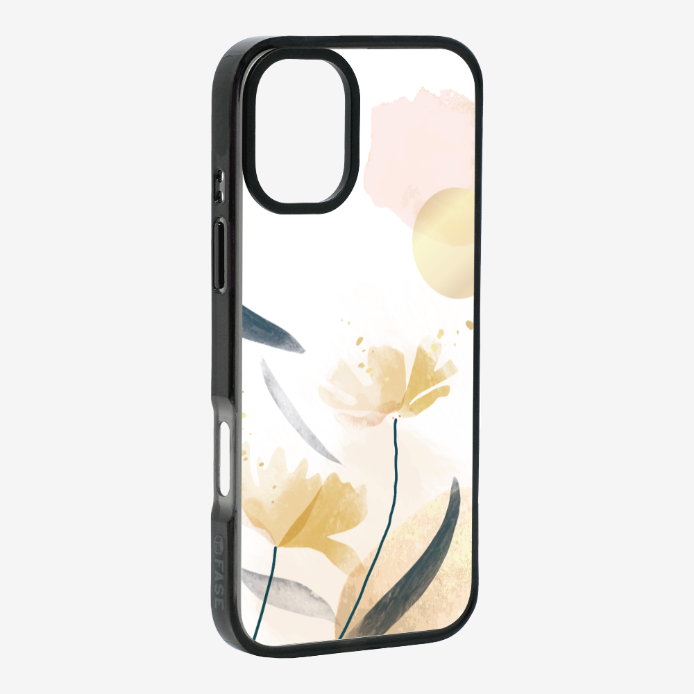 Golden Spring Floral Phone Case