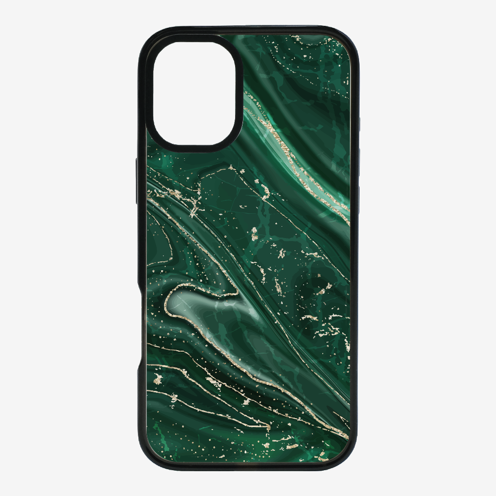 Dark Green Marble Phone Case