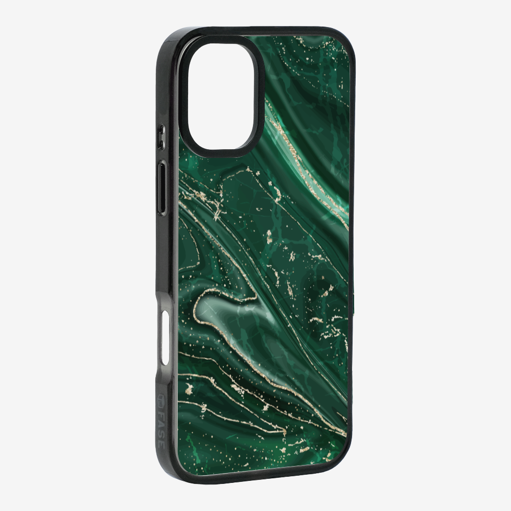 Dark Green Marble Phone Case