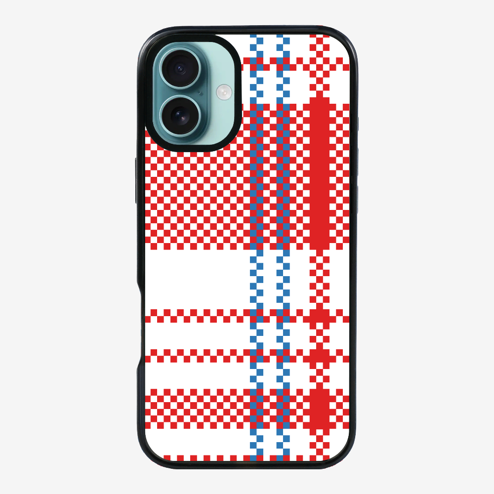 Red-white-blue (Red Tone) Phone Case