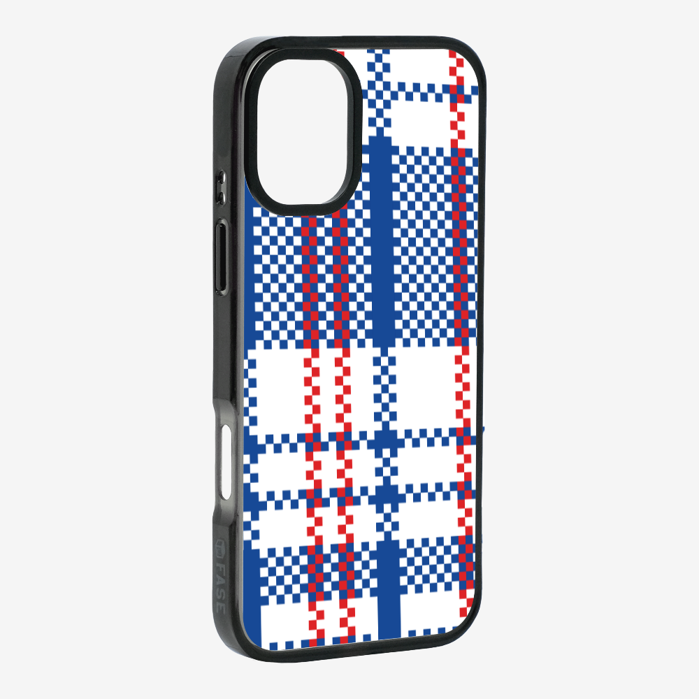 Red-white-blue (Blue Tone) Phone Case