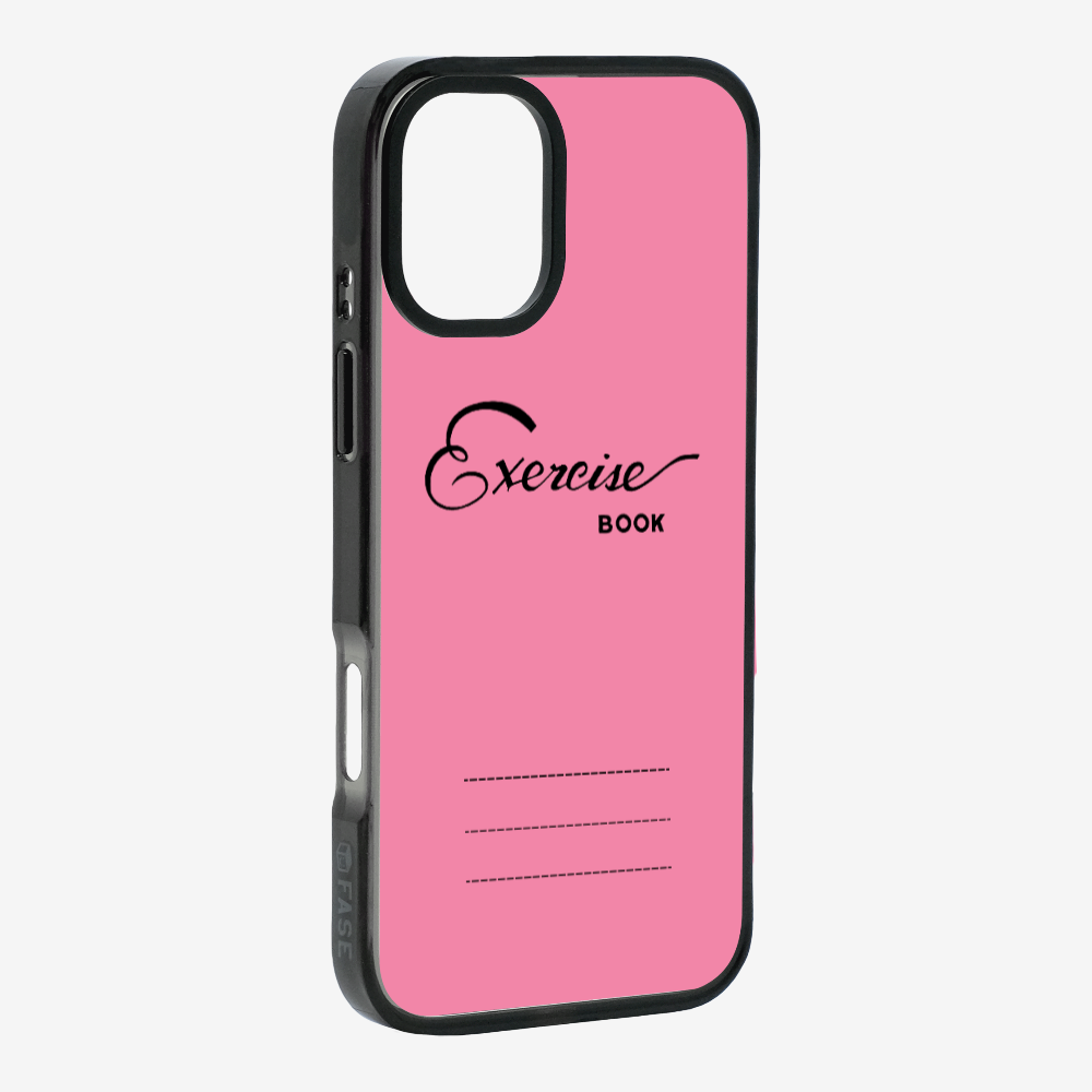 Pink Exercise Book Phone Case