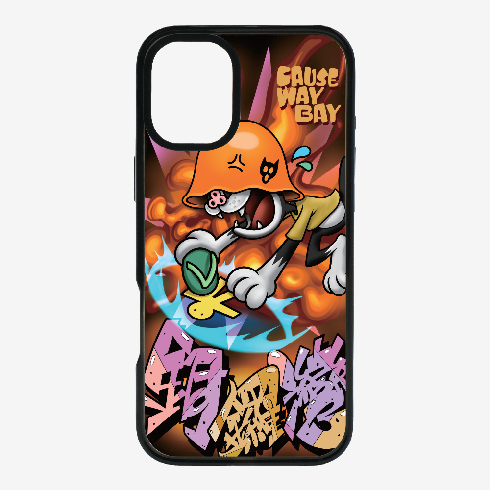 Villain Hitting at Causeway Bay Phone Case