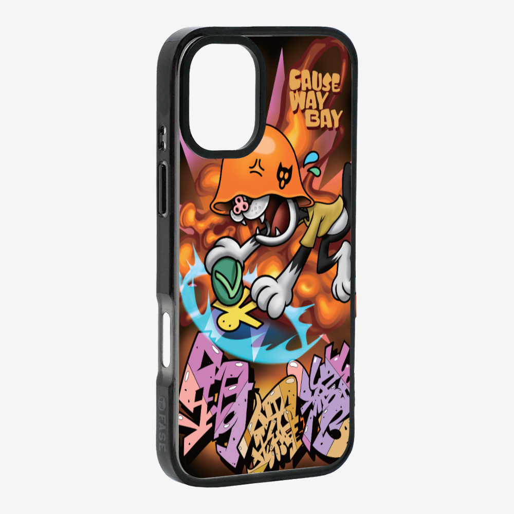 Villain Hitting at Causeway Bay Phone Case