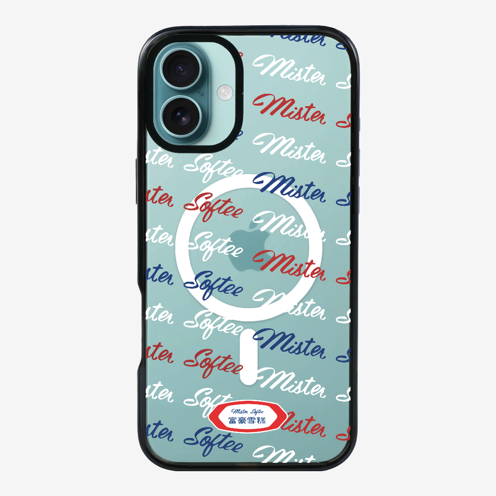 Mister Softee Word Collage Phone Case