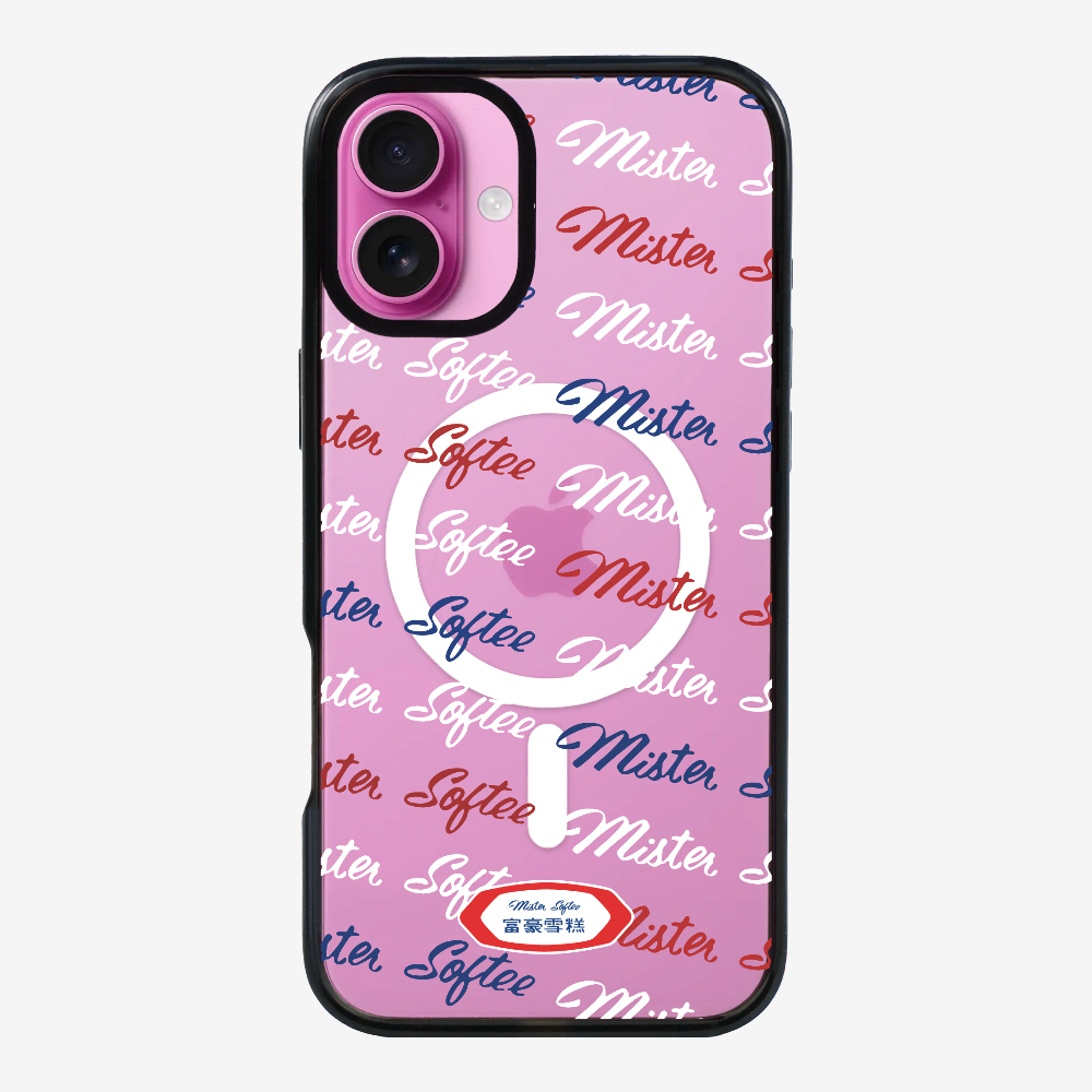 Mister Softee Word Collage Phone Case