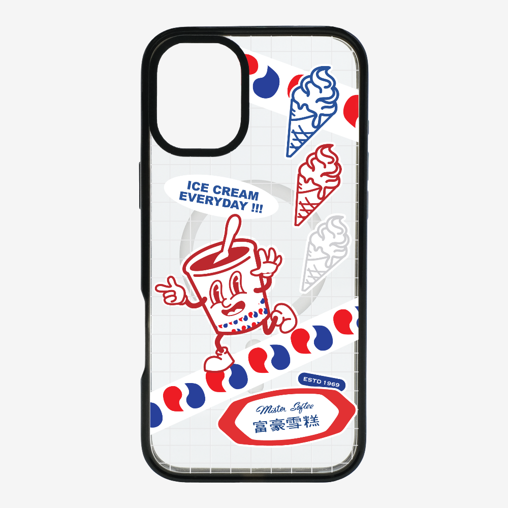 Mister Softee Sticker Pack B Phone Case