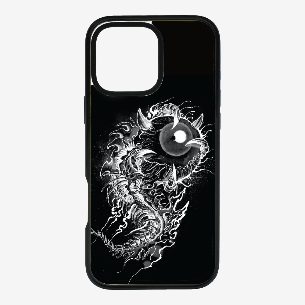 Fish Monster (Black) Phone Case