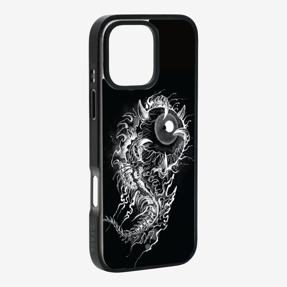 Fish Monster (Black) Phone Case