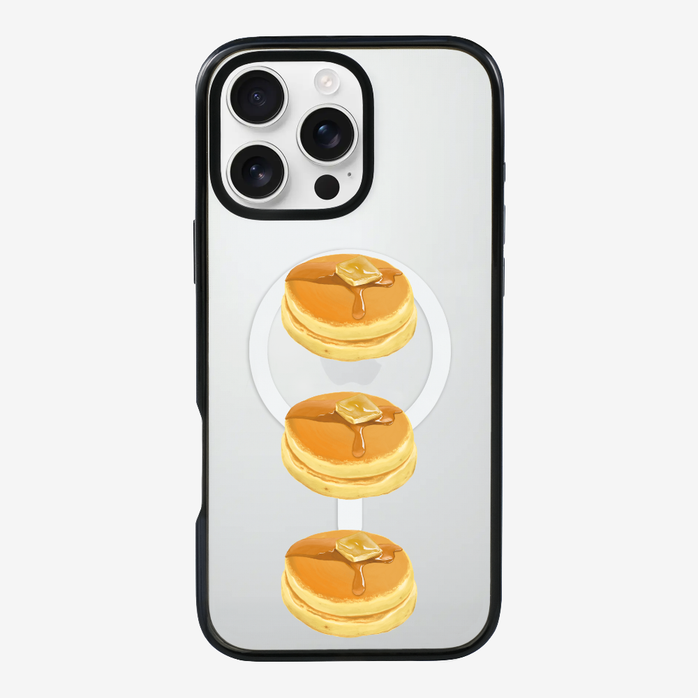 Mini Souffle Thick Pancake 3 pcs Phone Case