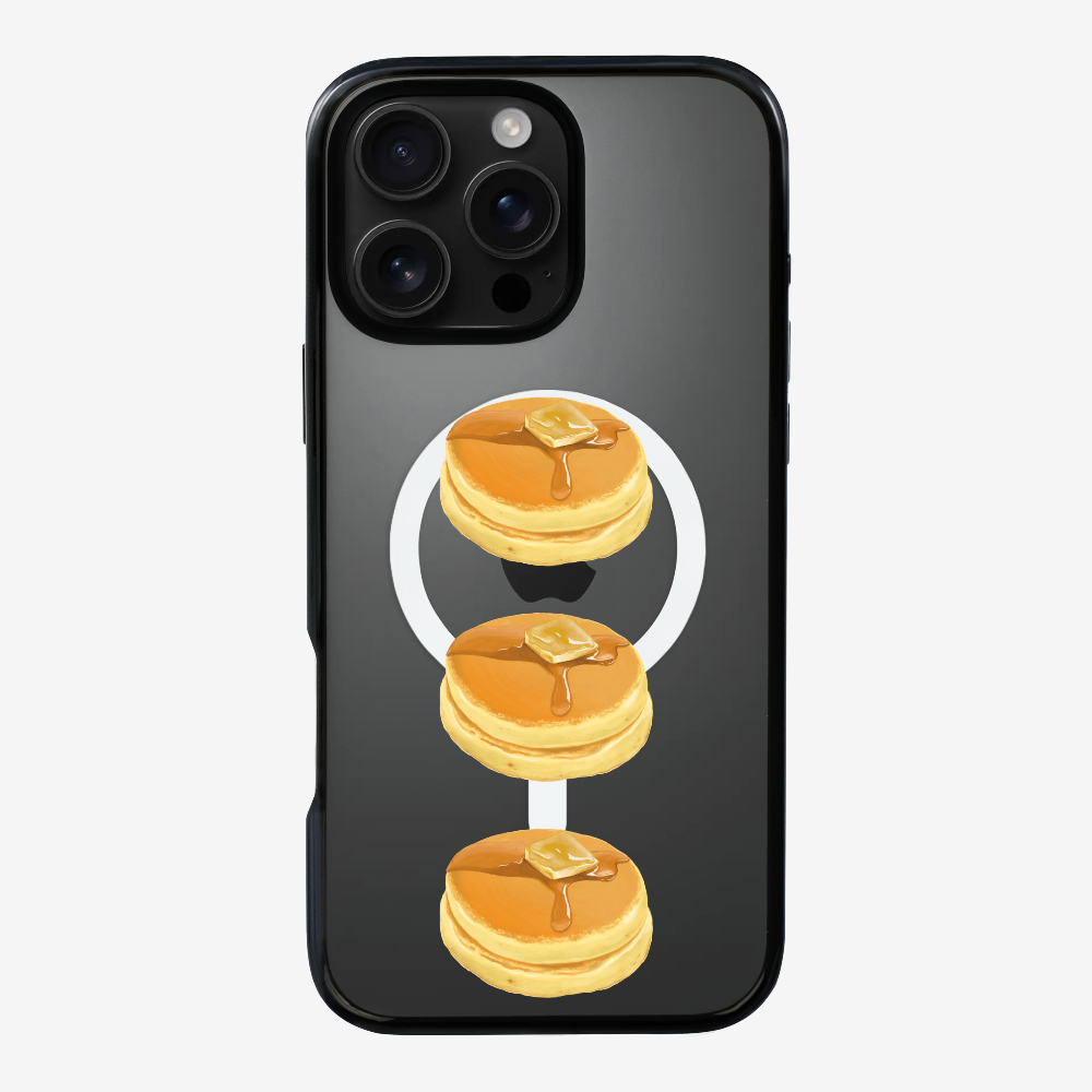 Mini Souffle Thick Pancake 3 pcs Phone Case