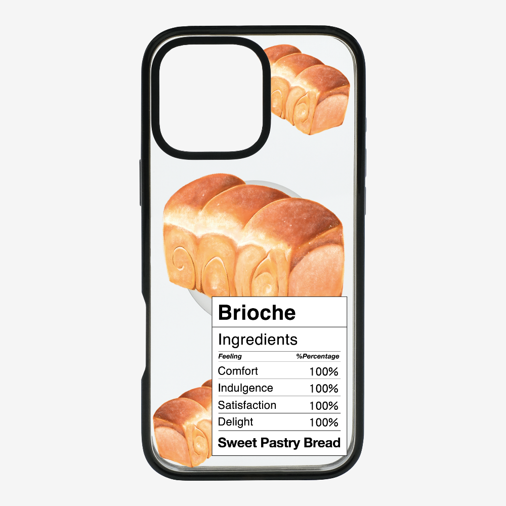 Brioche Bread Recipe Ingredients Phone Case