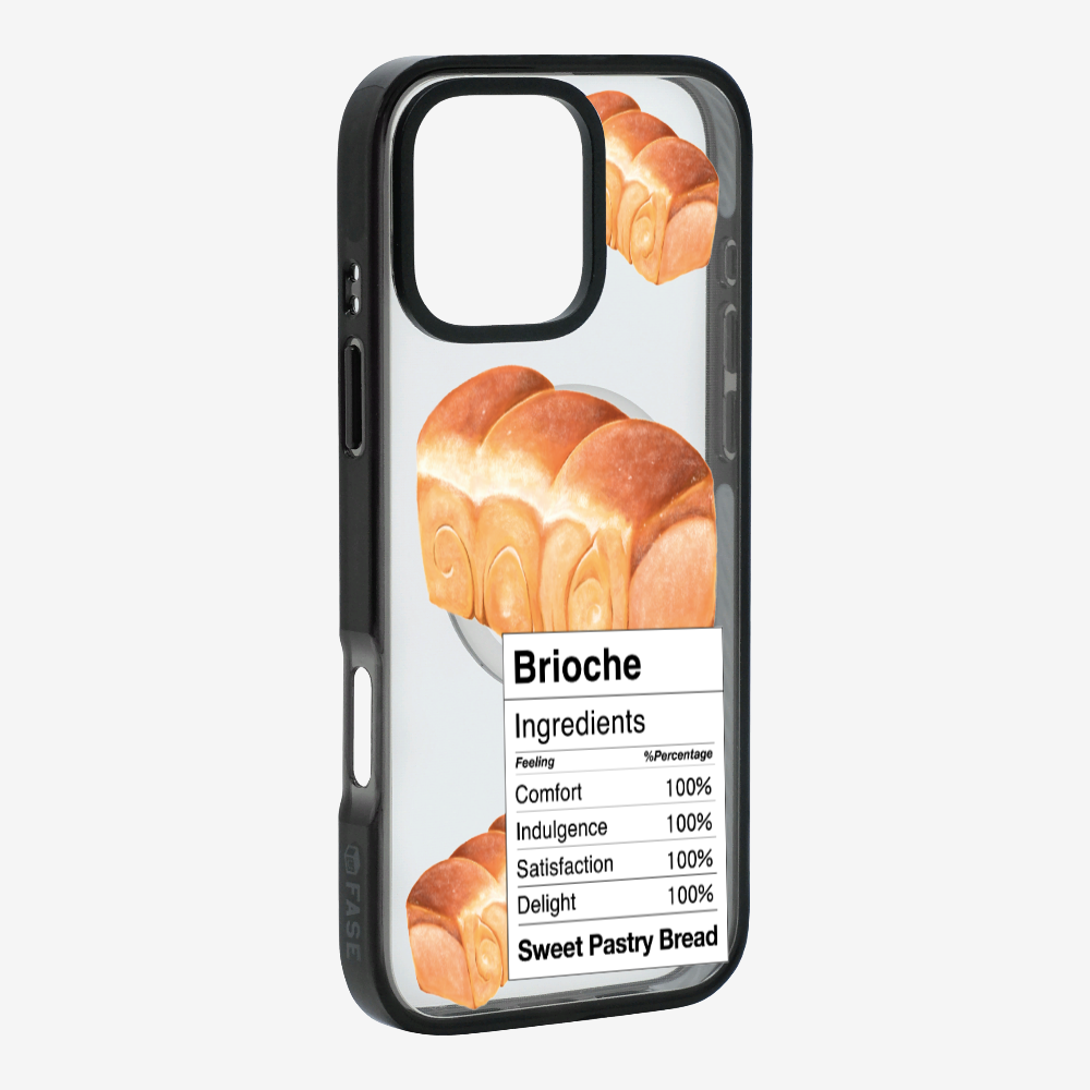 Brioche Bread Recipe Ingredients Phone Case