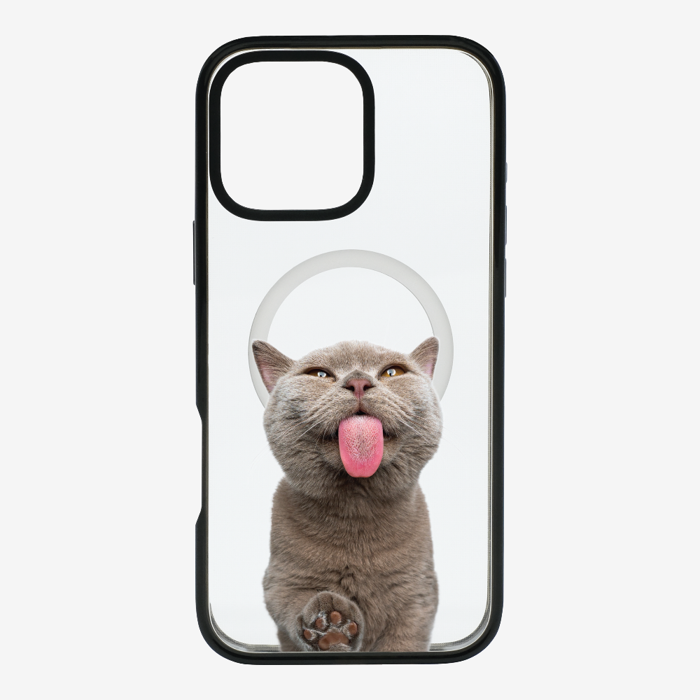 British Shorthair Kitten (Transparent) Phone Case