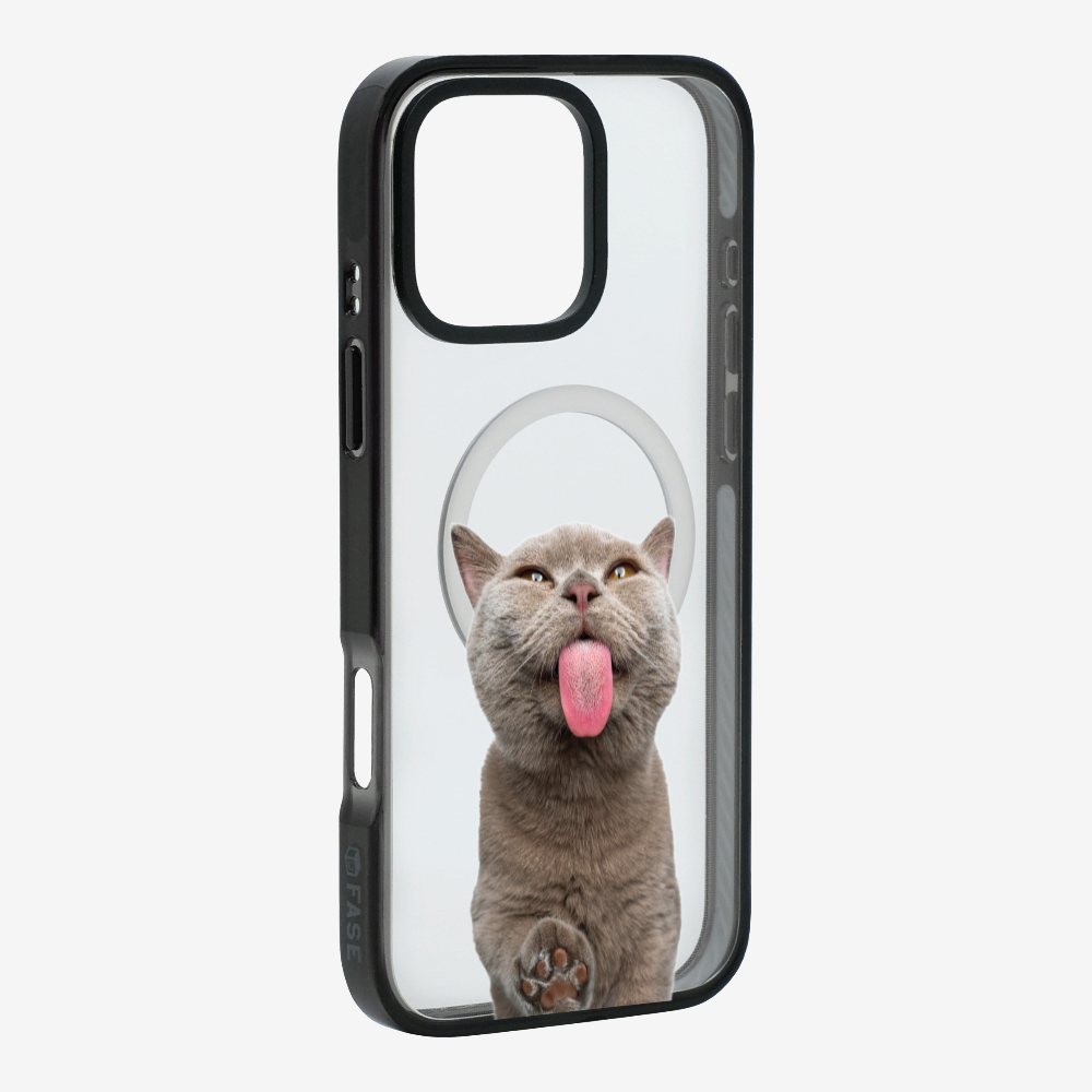 British Shorthair Kitten (Transparent) Phone Case