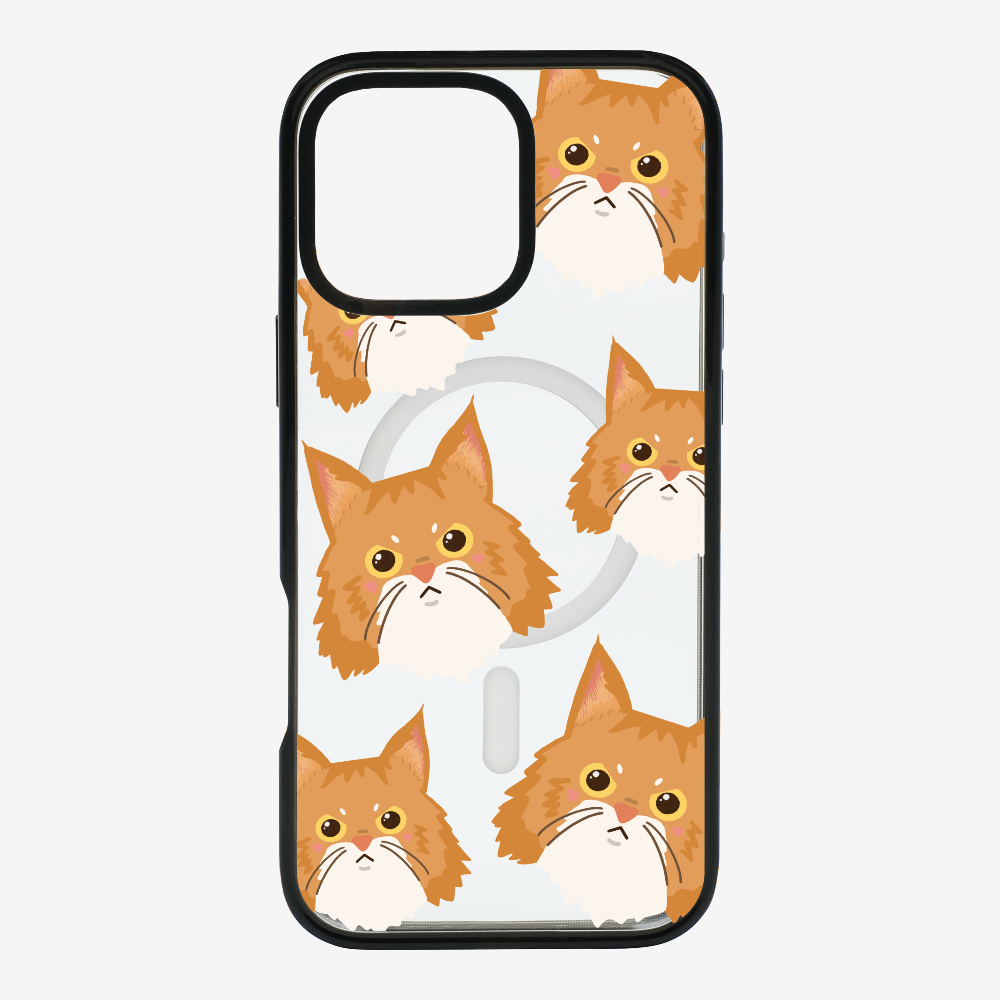 Maine Coon Cat Selfie Phone Case