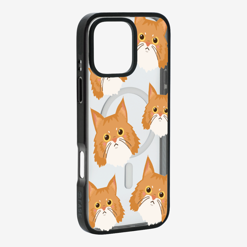 Maine Coon Cat Selfie Phone Case