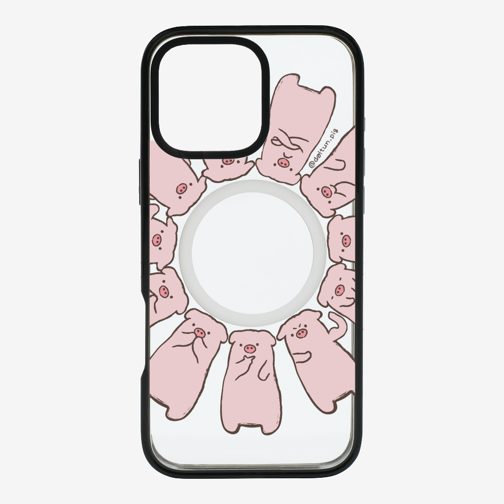 Rotate Daitun Pig Phone Case