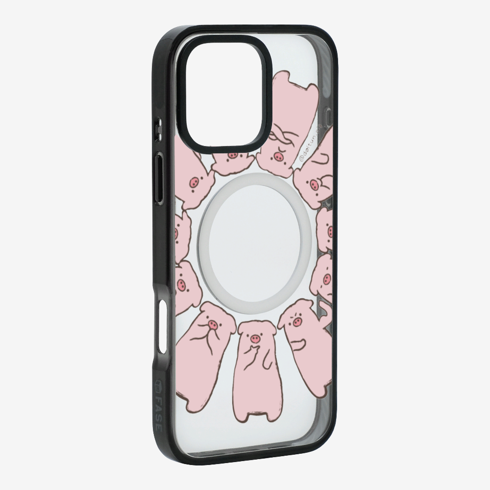 Rotate Daitun Pig Phone Case