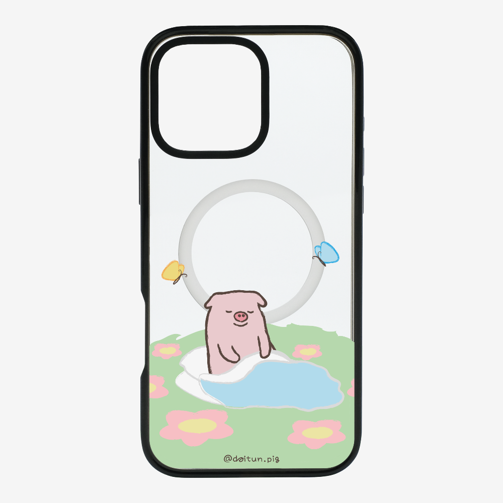 Daitun Pig by the Green Pastures Phone Case