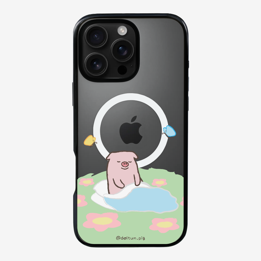 Daitun Pig by the Green Pastures Phone Case