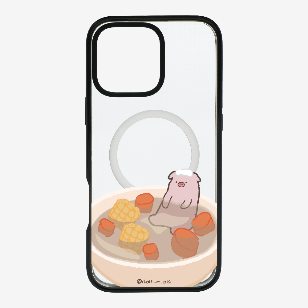 Corn and Carrot Daitun Pig Soup Phone Case