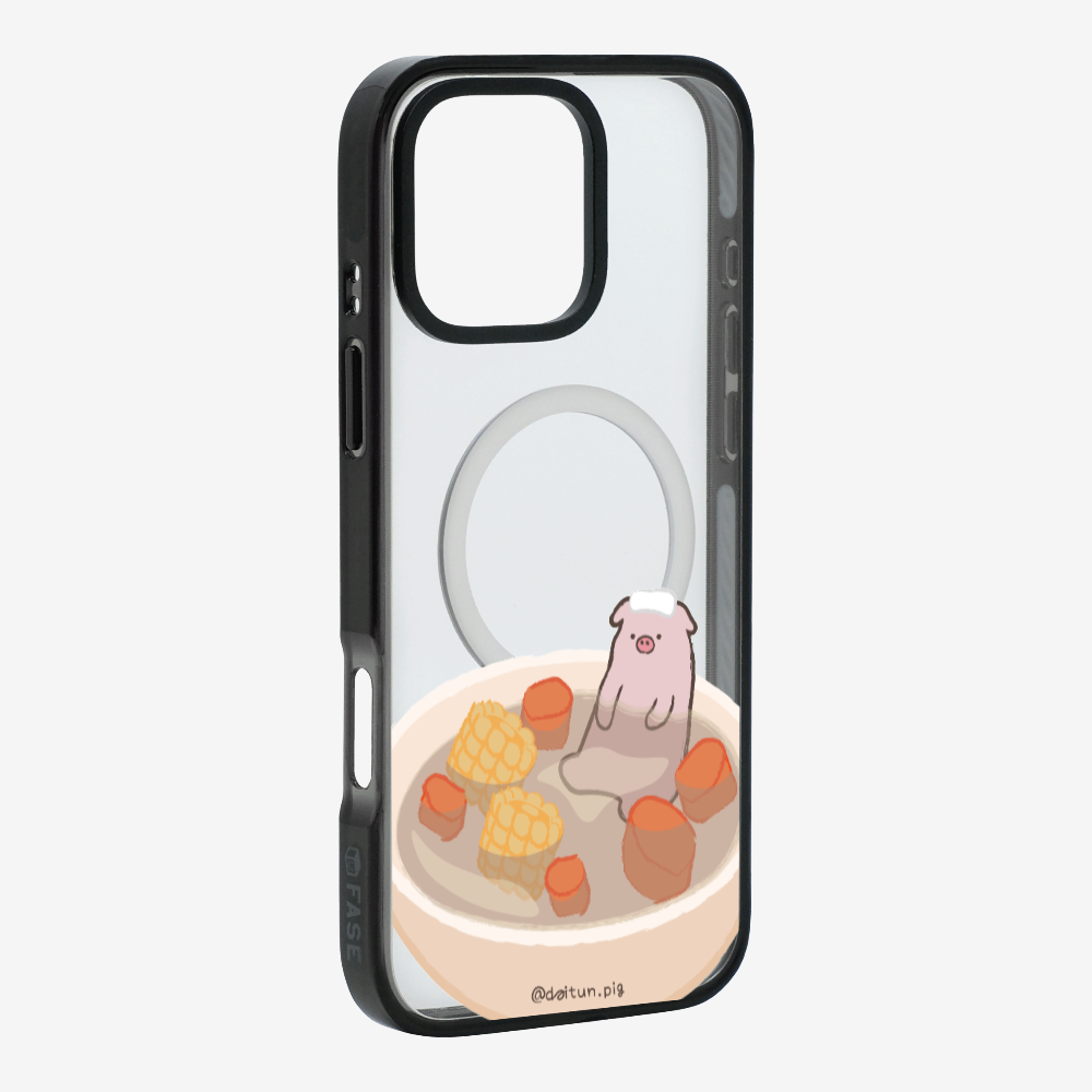 Corn and Carrot Daitun Pig Soup Phone Case