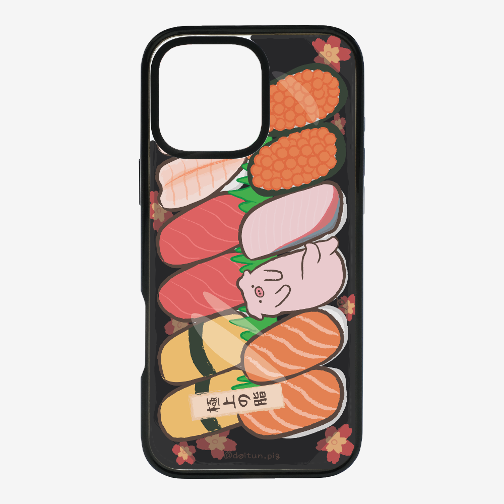 Daitun Pig Sushi Bento Phone Case