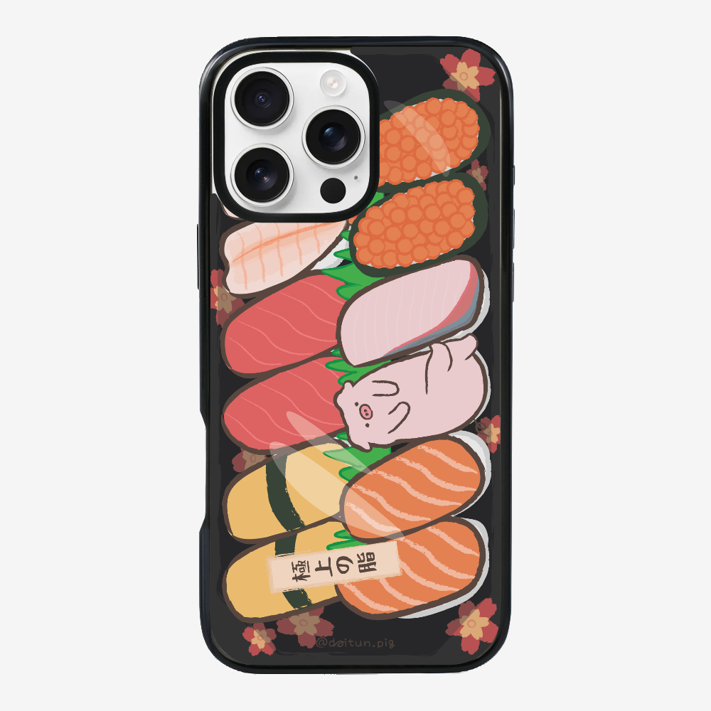 Daitun Pig Sushi Bento Phone Case