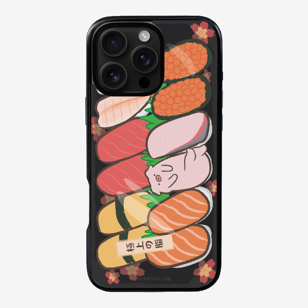 Daitun Pig Sushi Bento Phone Case