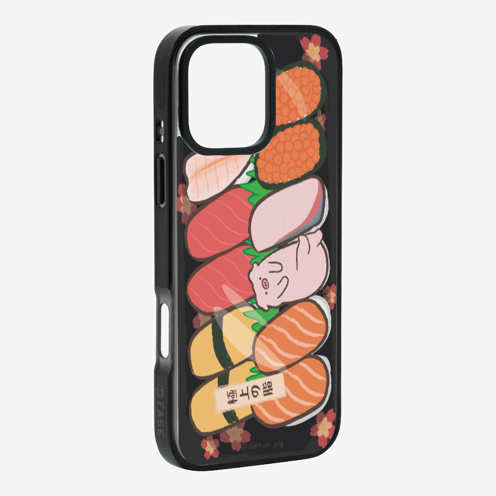 Daitun Pig Sushi Bento Phone Case