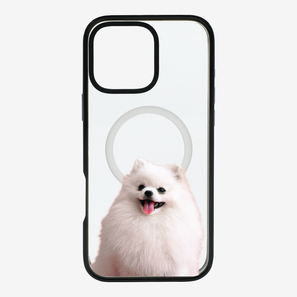 Pomeranian (Transparent) Phone Case