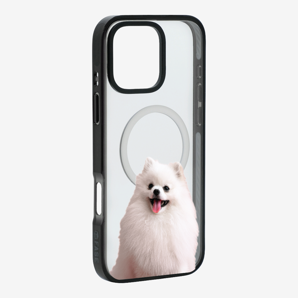 Pomeranian (Transparent) Phone Case